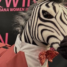 Frank Jr. in his tuxedo at the iWIN gala